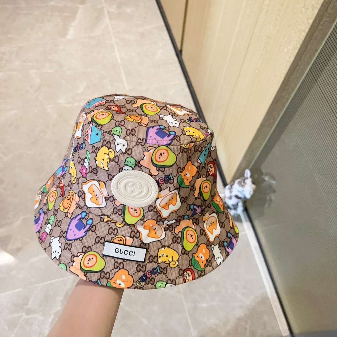 Gvc*1 Bucket Hat Brown For Women