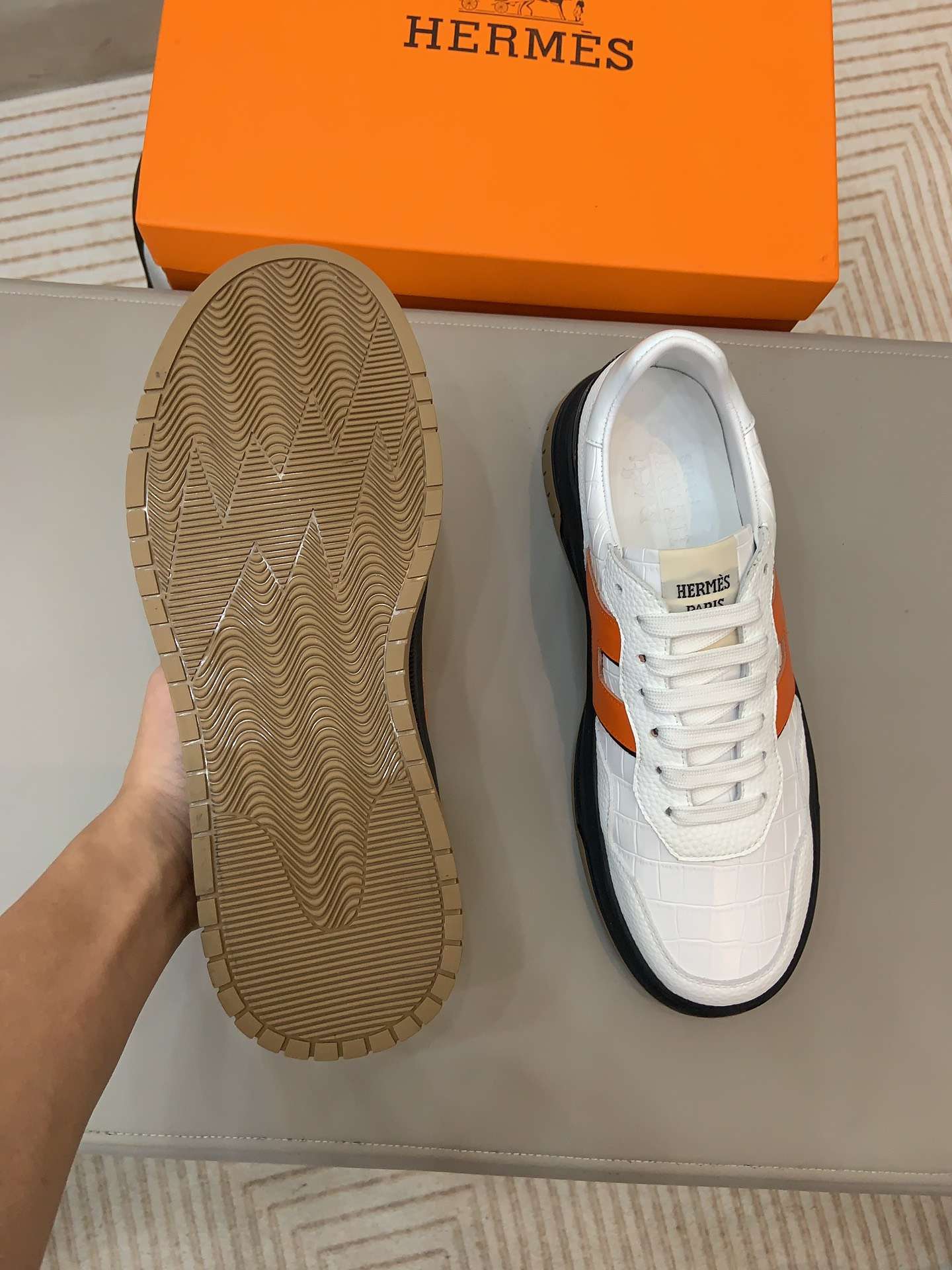 H**me5 Boomerang Sneaker White For Men