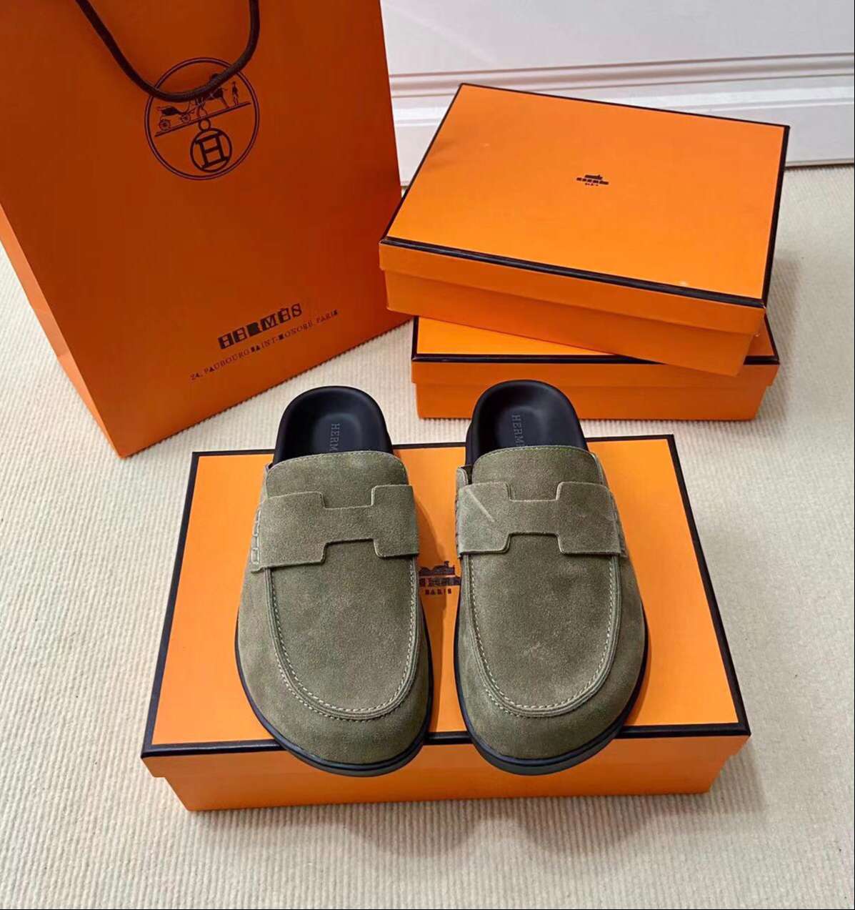 H**me5 Go Mule Green For Men