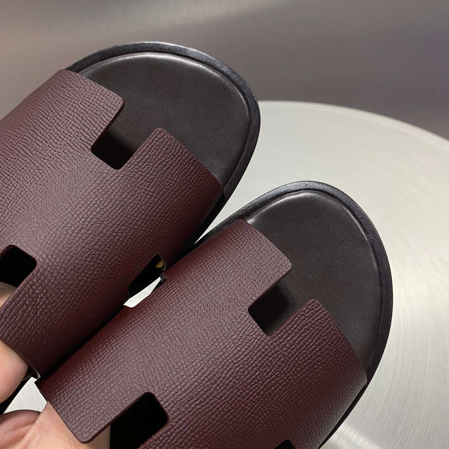 H**me5 Oran Sandal Burgundy For Men