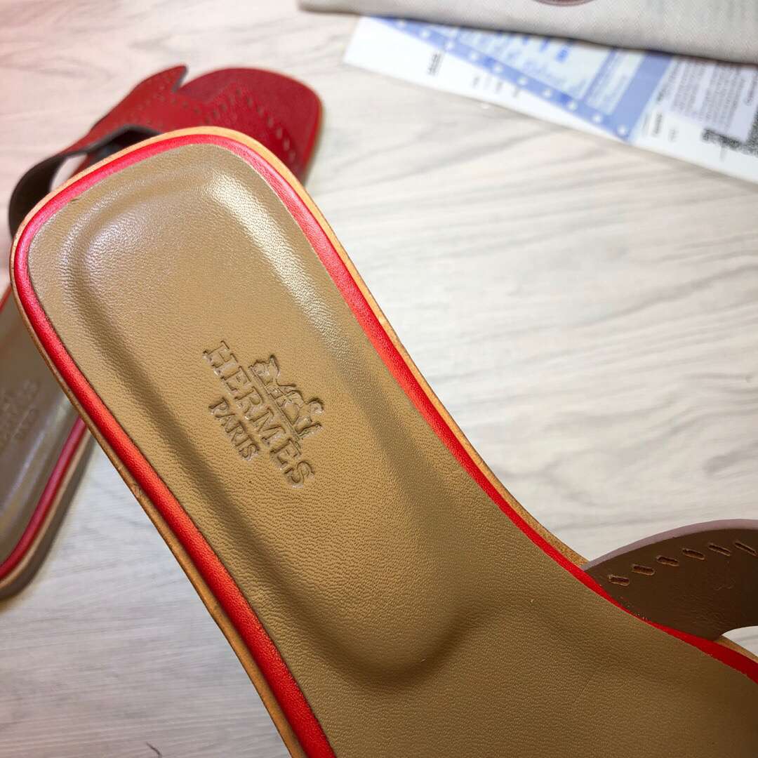 H**me5 Oran Sandal Red For Women