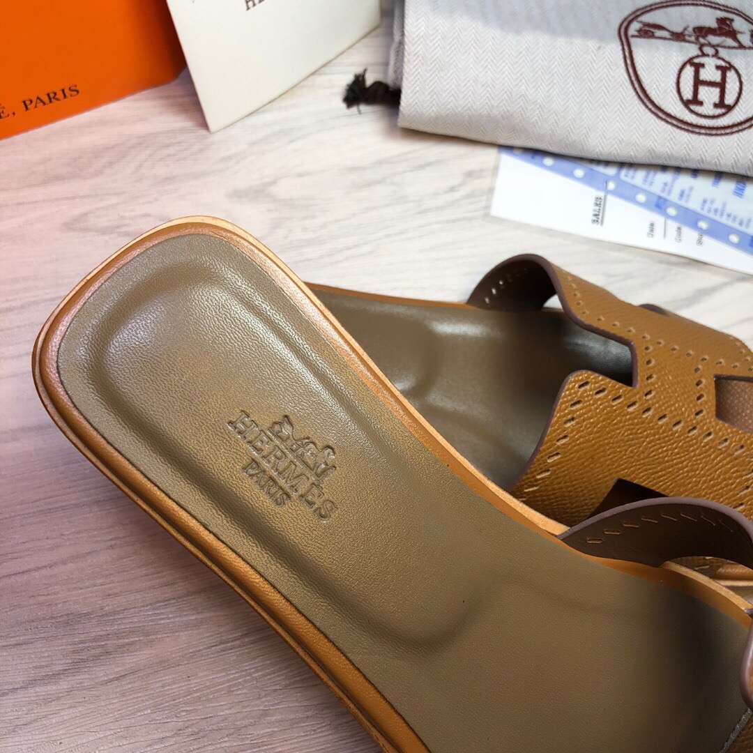 H**me5 Oran Sandal Dark Brown For Women