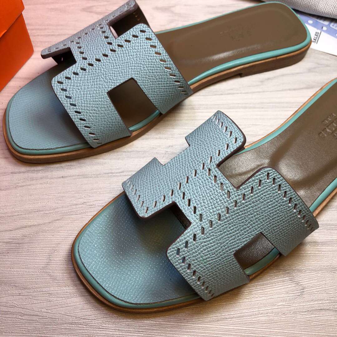 H**me5 Oran Sandal Jade Green For Women