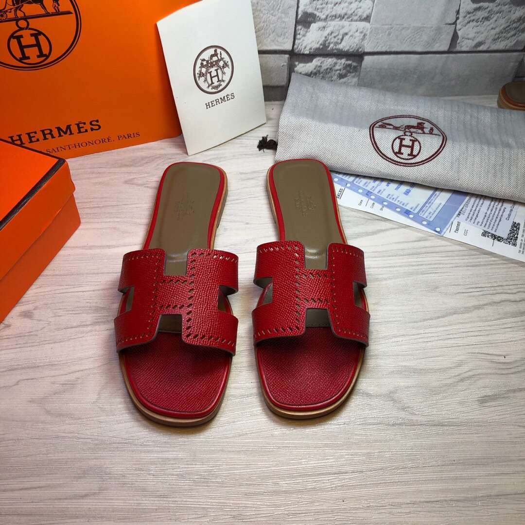 H**me5 Oran Sandal Red For Women