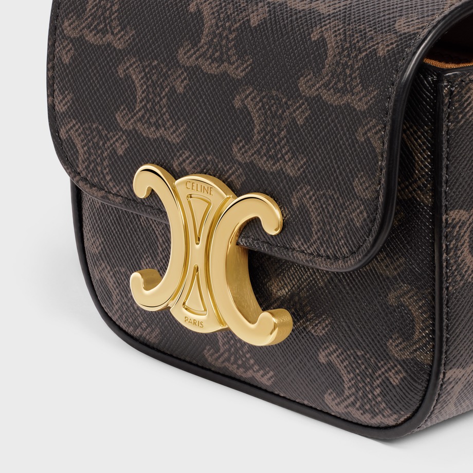 Ce1i*e Belt Bag Triomphe Belt Tan For Women- 45BCN2AH3.04LU