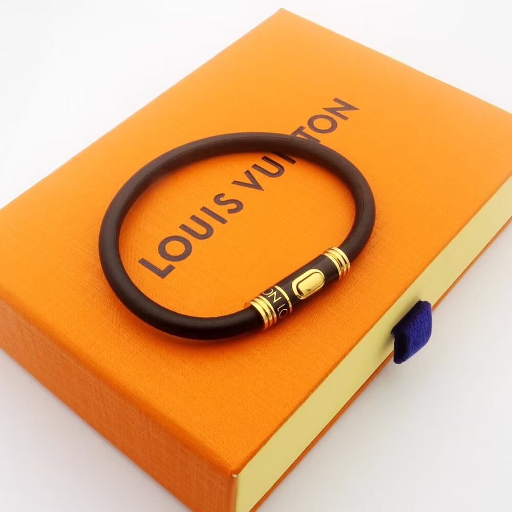 L0vis Vvtt0n Rope Bracelet Black For Men