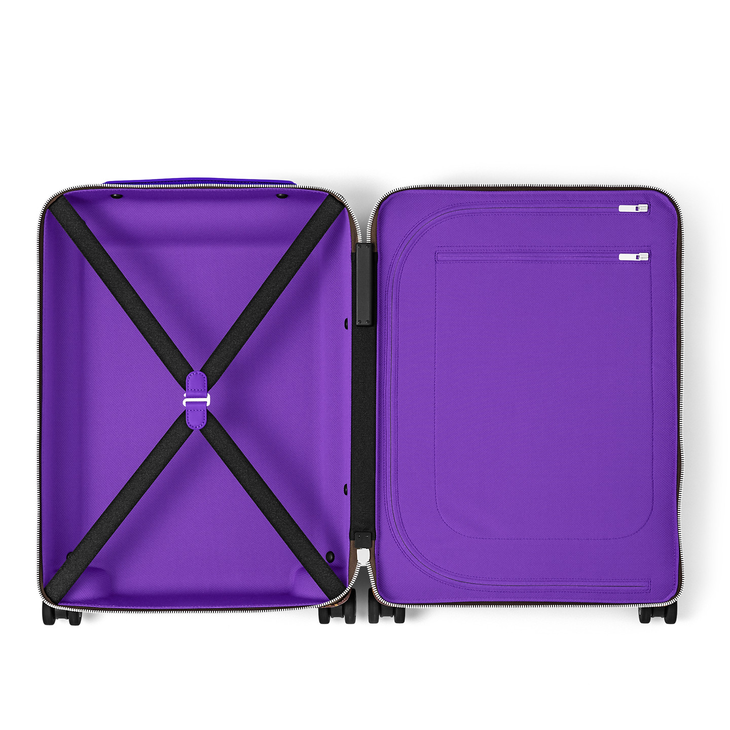 L0vis Vvtt0n Horizon 55 Suitcase Bag Violet 21.7in/55cm M46782