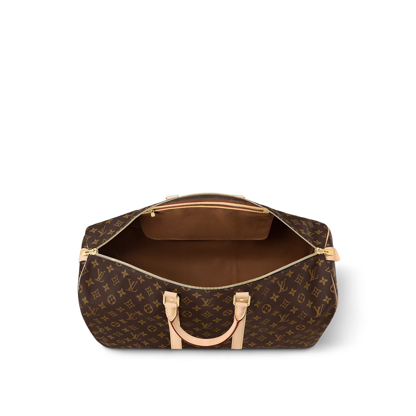 L0vis Vvtt0n Keepall 55 Bag Brown 21,7in/55cm M41424