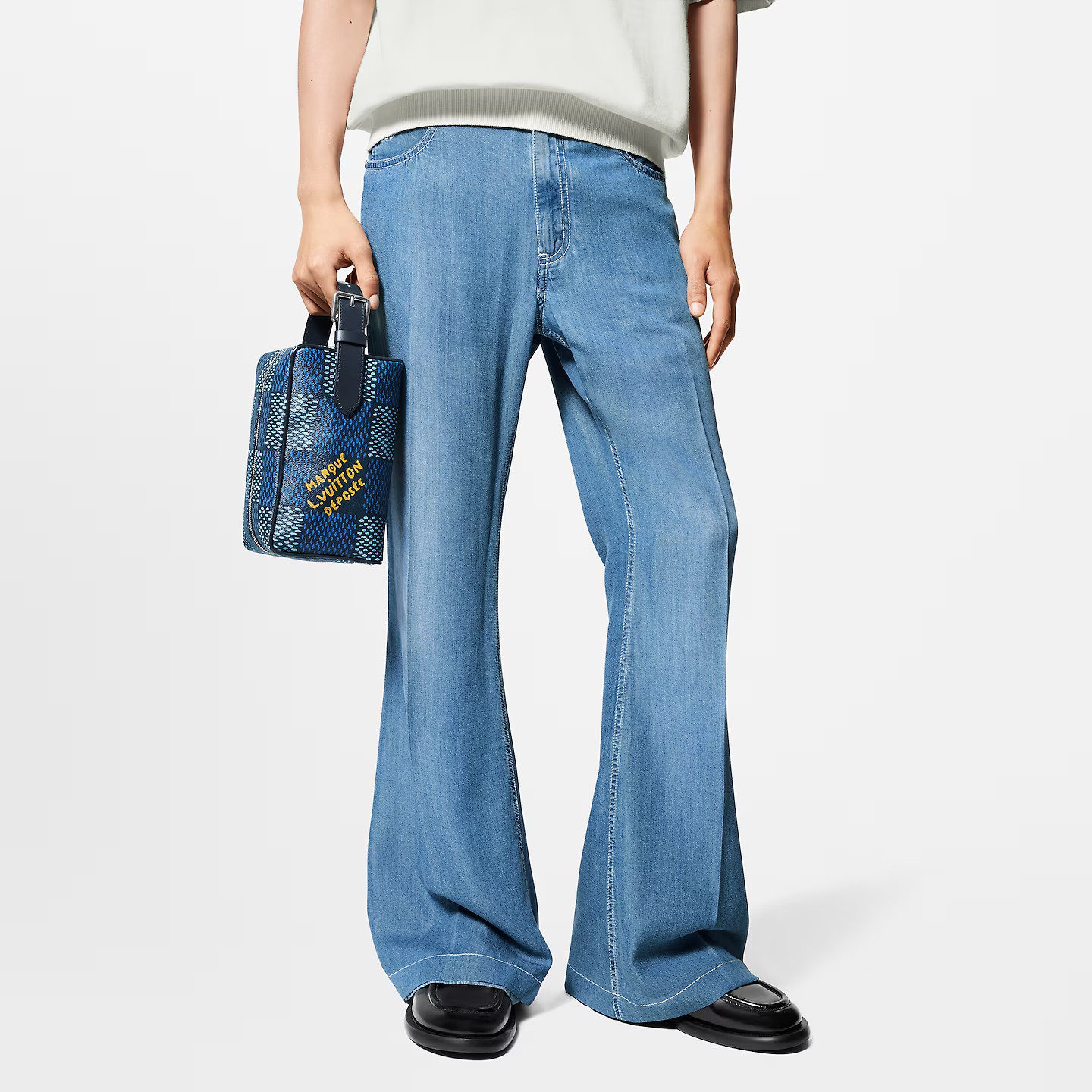 L0vis Vvtt0n Locker Dopp Kit Blue 9.1 Inches/ 23 Cm N40747