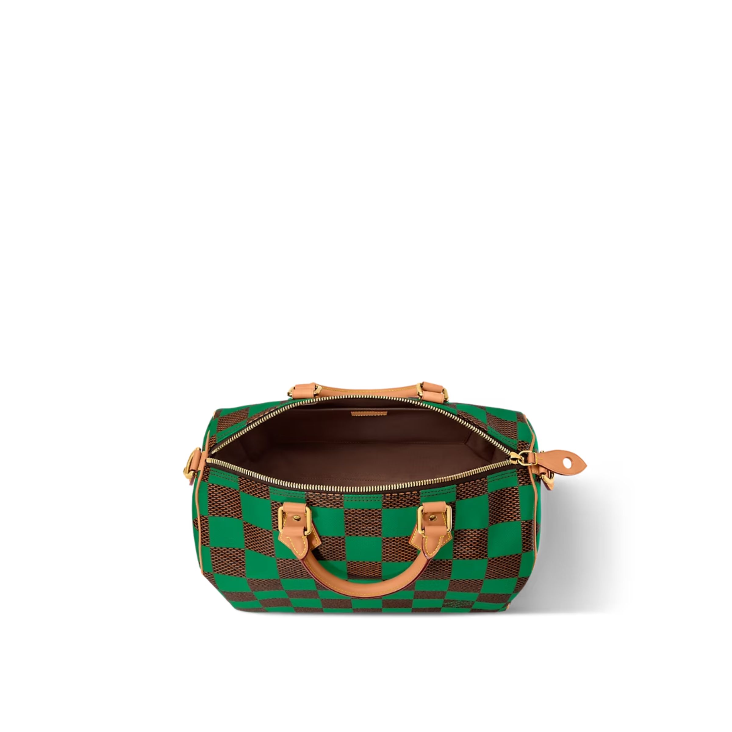 L0vis Vvtt0n Speedy 40 Bandoulière Damier Pop Green For Men 15.7 Inches/ 40 Cm N40579