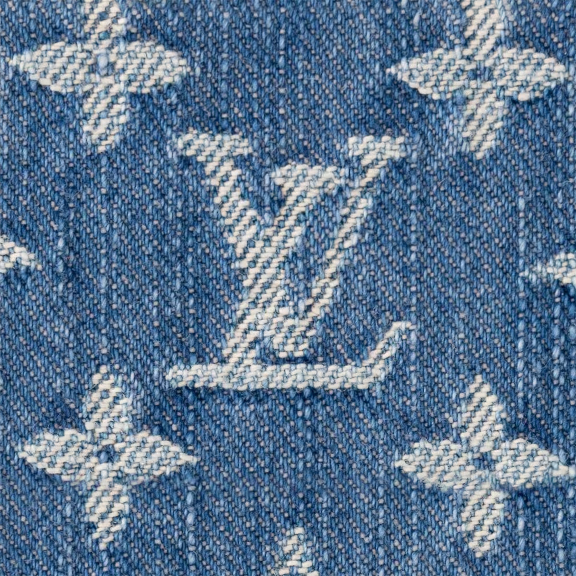 L0vis Vvtt0n Zippy Wallet Blue For Women 7.7 Inches/ 19.5 Cm M82958