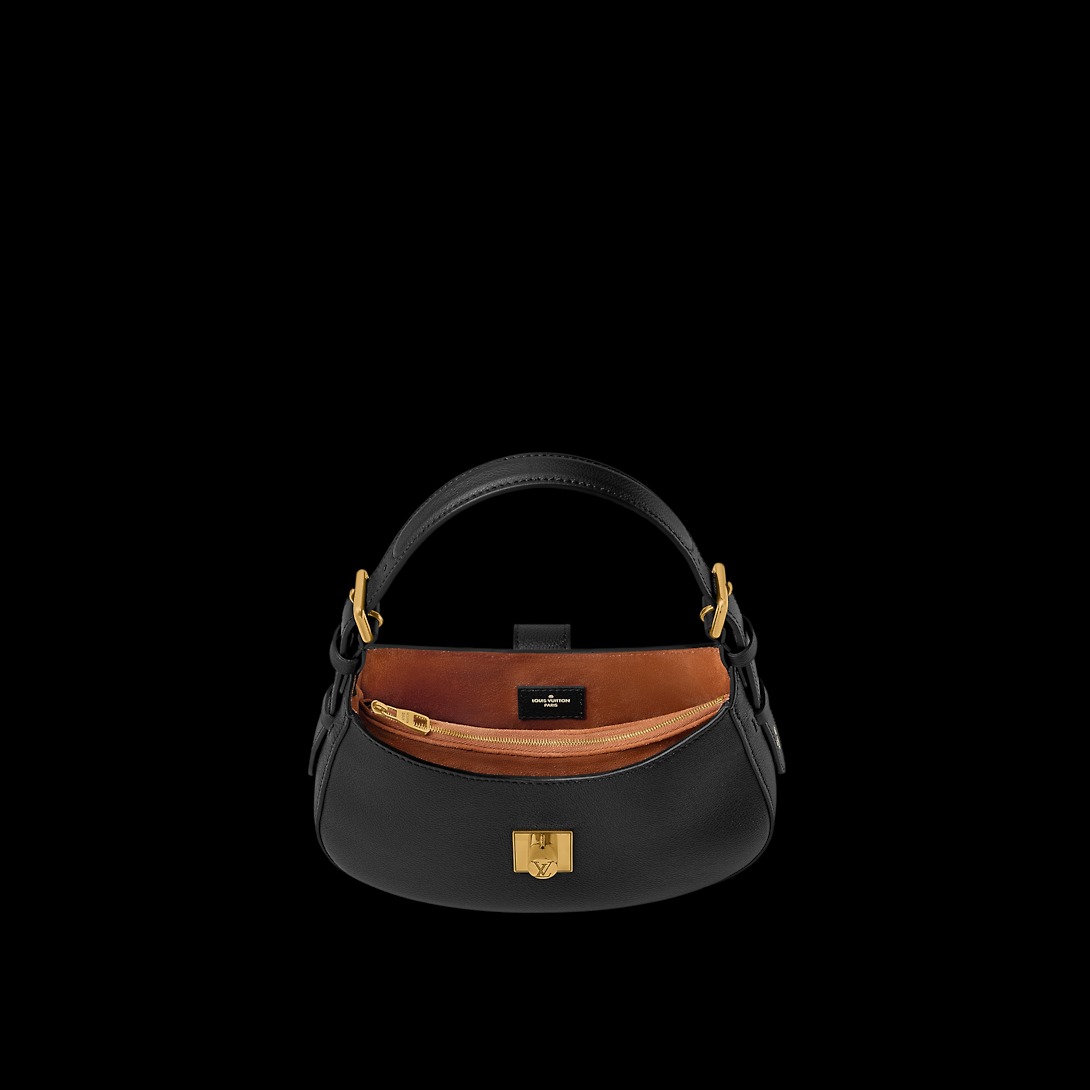 L0vis Vvtt0n Low Key Shoulder Bag Black For Women 10 Inches/ 26 Cm M24611