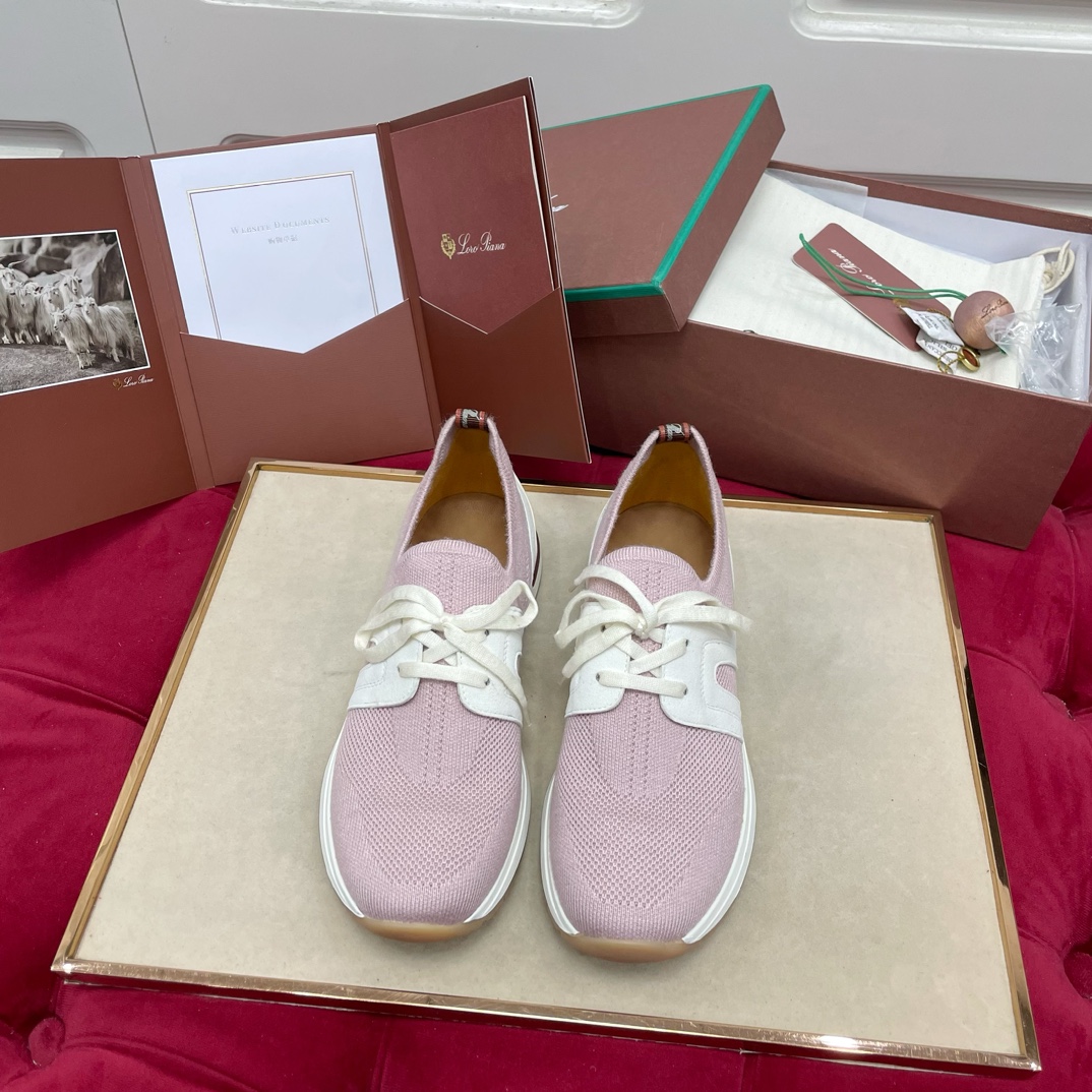 L0r0 P1ana 360 Lp Lady Flexy Walk Sneaker Pink Sand For Women – FAI7759 3873