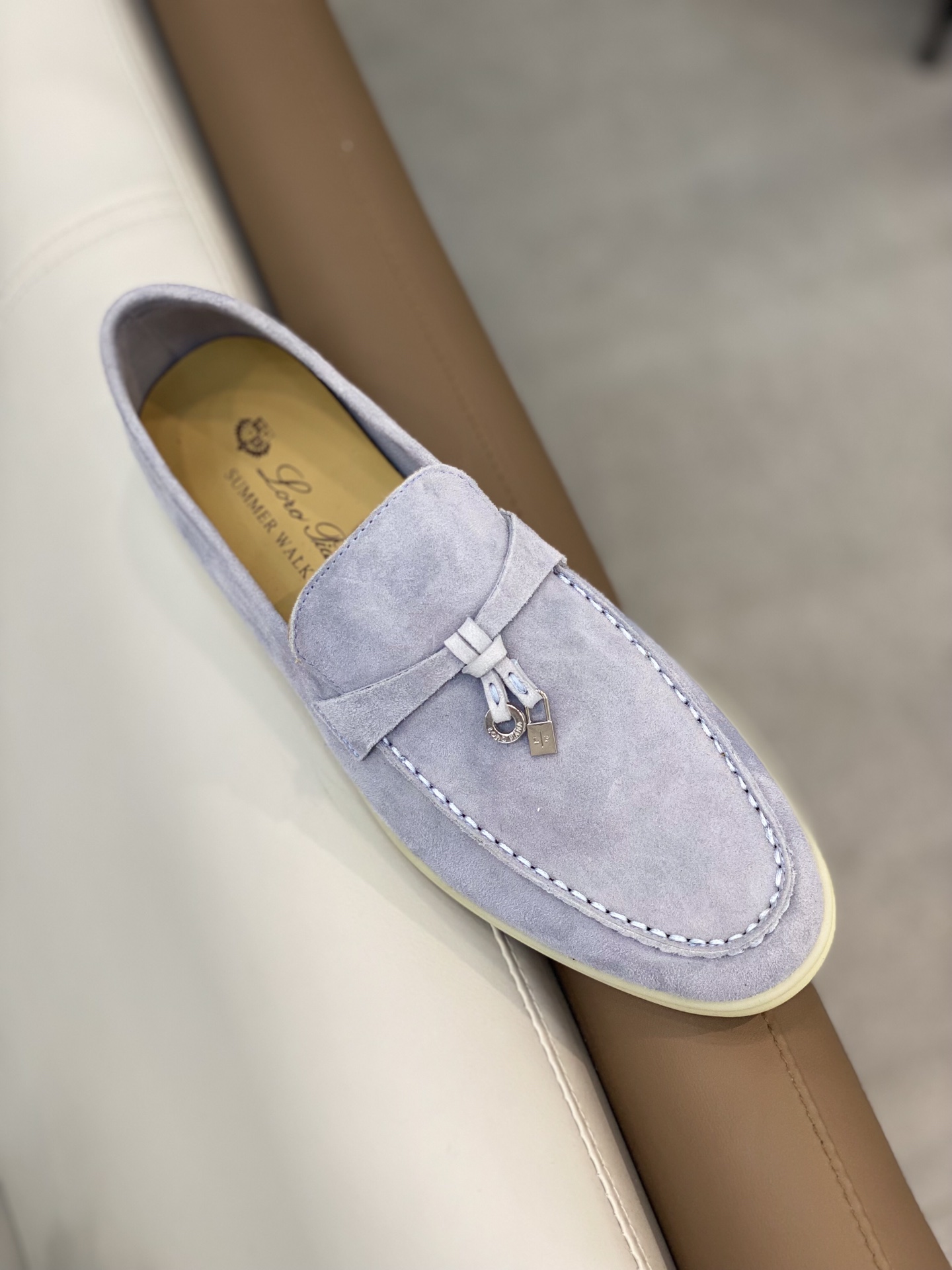 L0r0 P1ana Summer Charms Walk Loafers Purple For Women – FAE5444 401F