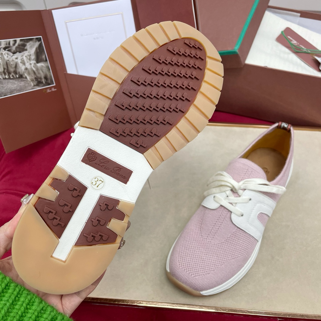 L0r0 P1ana 360 Lp Lady Flexy Walk Sneaker Pink Sand For Women – FAI7759 3873