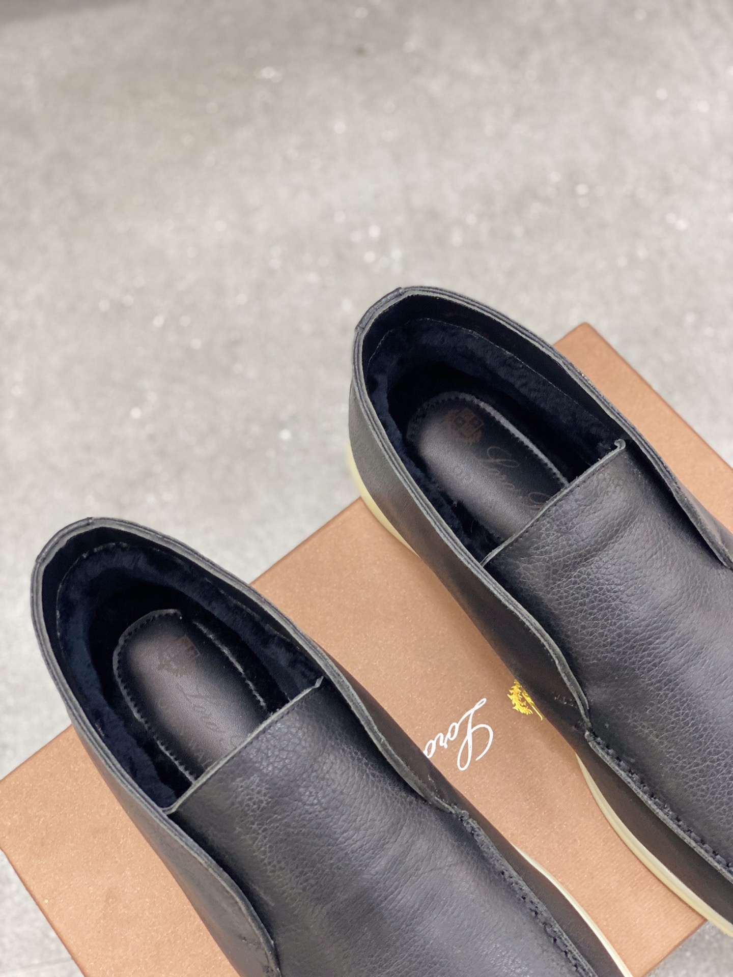 L0r0 P1ana Open Walk Ankle Boots Black For Men FAI3276