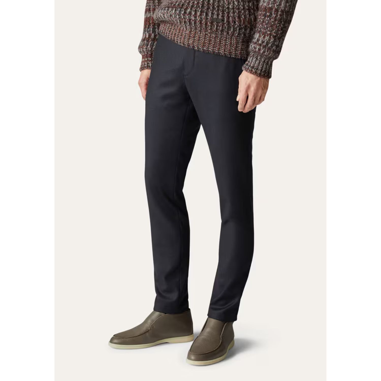 L0r0 P1ana Open Walk Ankle Boots Brown For Men FAI3276