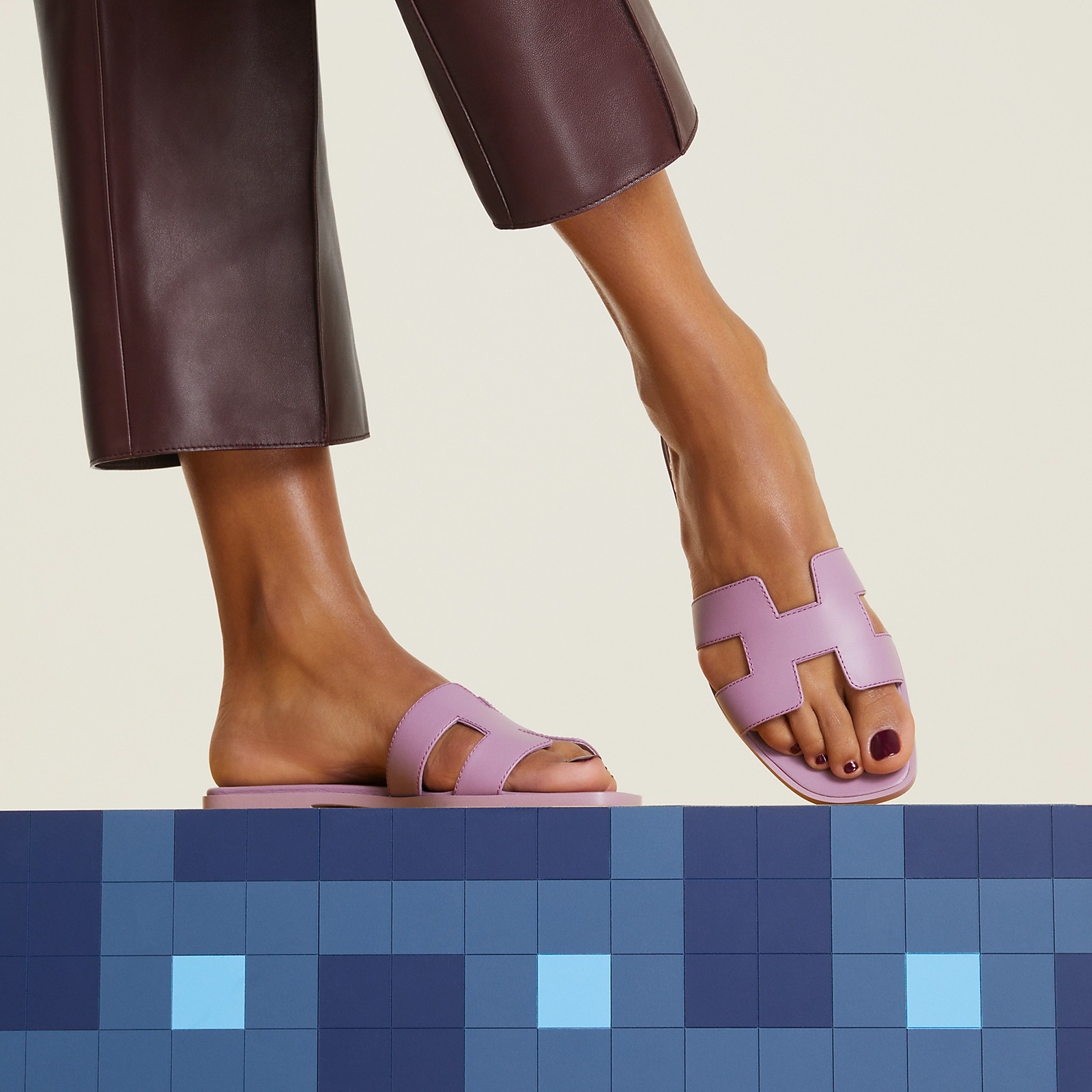 H**me5 Oran Sandal Purple For Women- H202230Z BR340