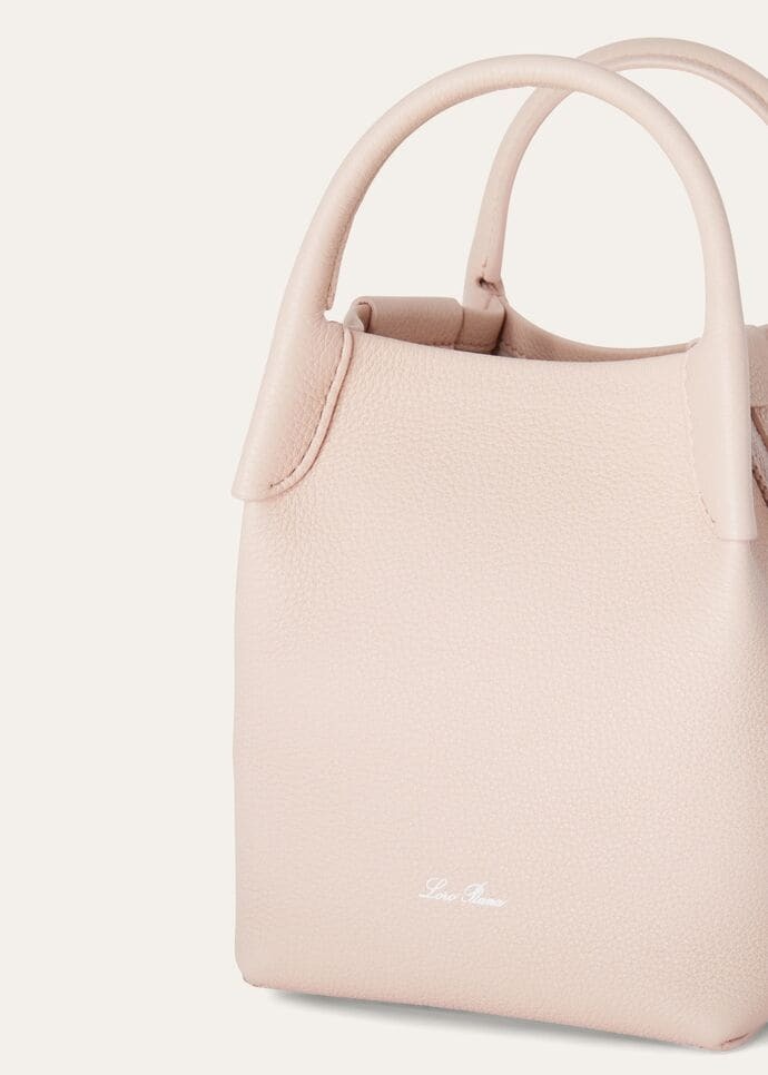 [True-to-ORIGINAL]L0r0 P1ana Micro Bale Bag Candoglia Marble For Women 5.2 in/ 13 cm FAN4647 305H