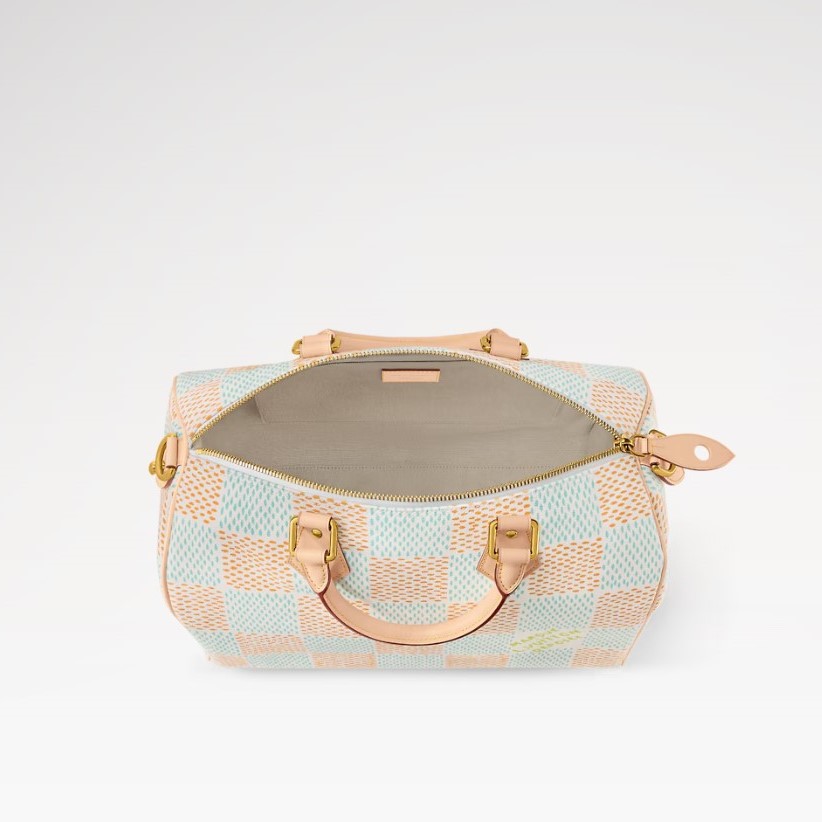 L0vis Vvtt0n Speedy 40 Bandoulière Bag White For Men N40689 15.7in/40cm