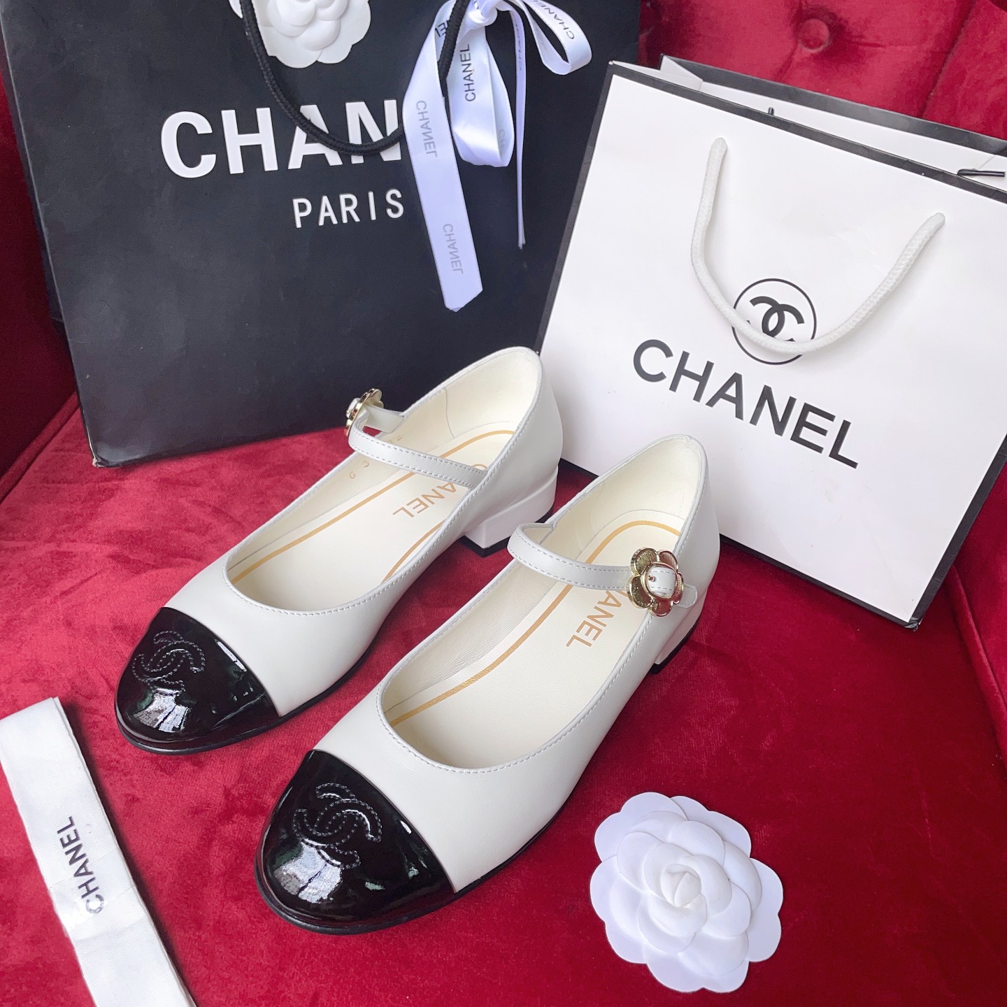 Ch**el Pumps White For Women