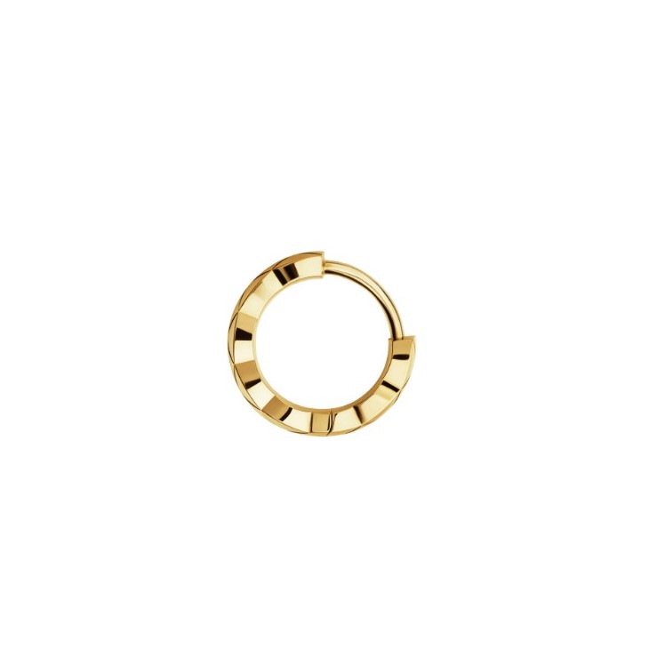 Ch**el Coco Crush Single Earring Yellow Gold For Women J12685