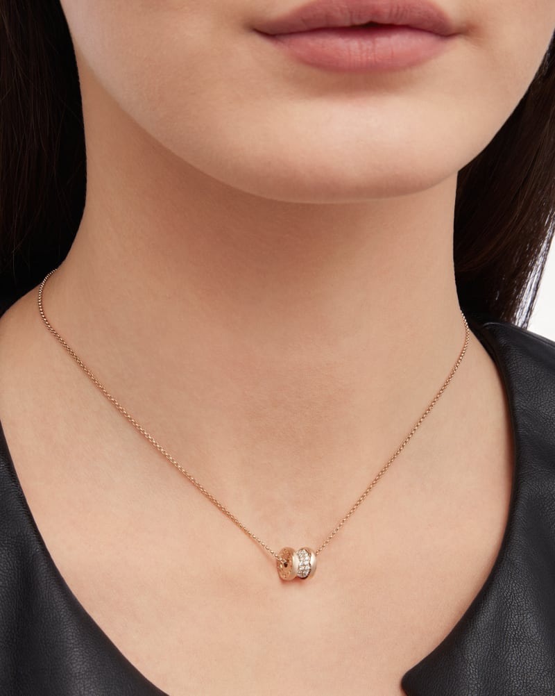 Bv1g*ai B.zero1 Necklace Rose Gold For Women 351116