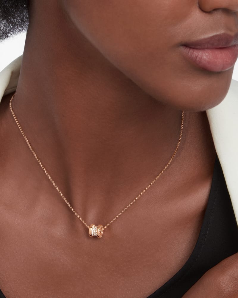 Bv1g*ai B.zero1 Necklace Rose Gold For Women 351116