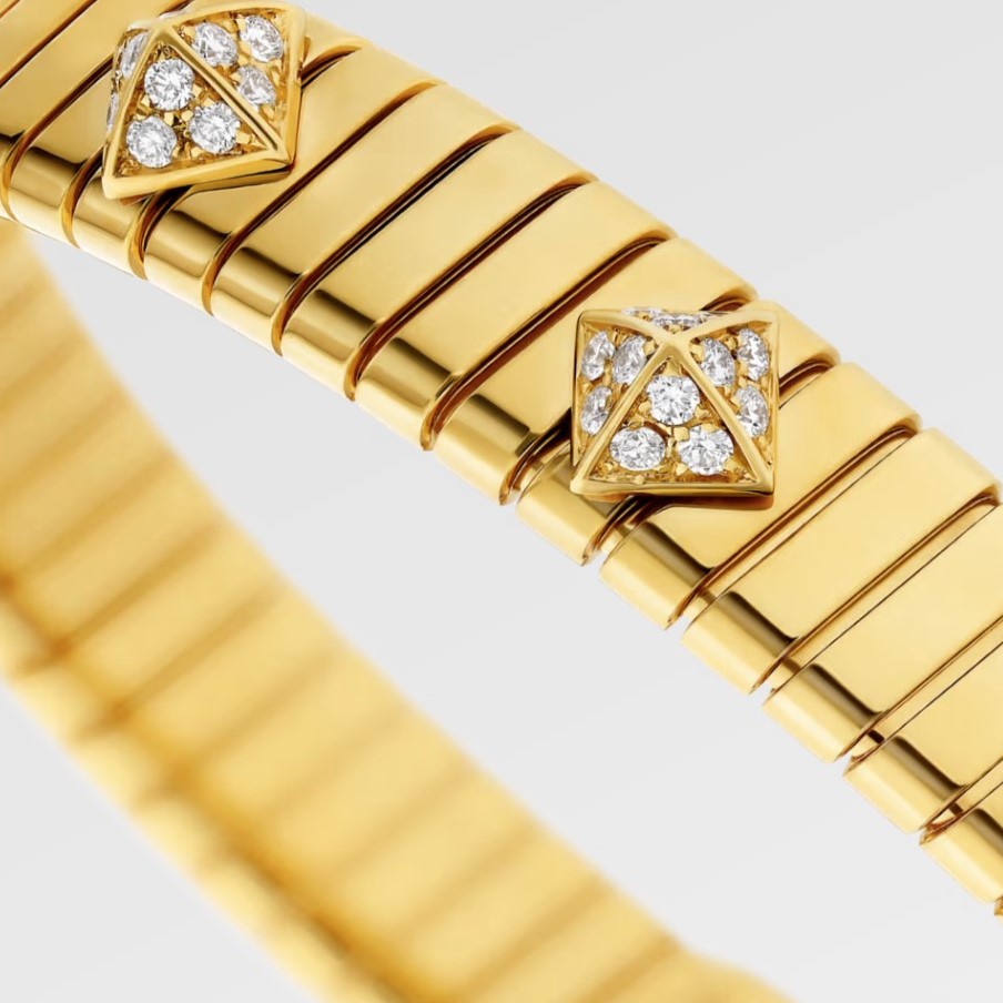 Bv1g*ai Serpenti Seduttori Bracelet Yellow Gold For Women 360871