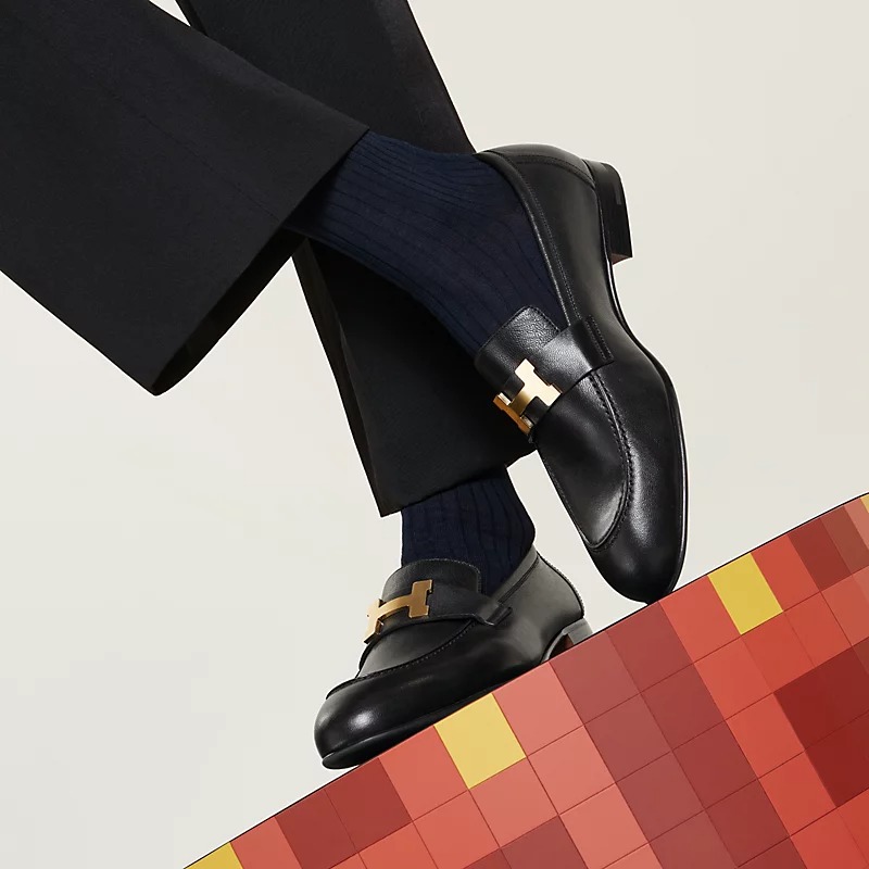 H**me5 Paris Loafer Noir For Men H242900ZA03410