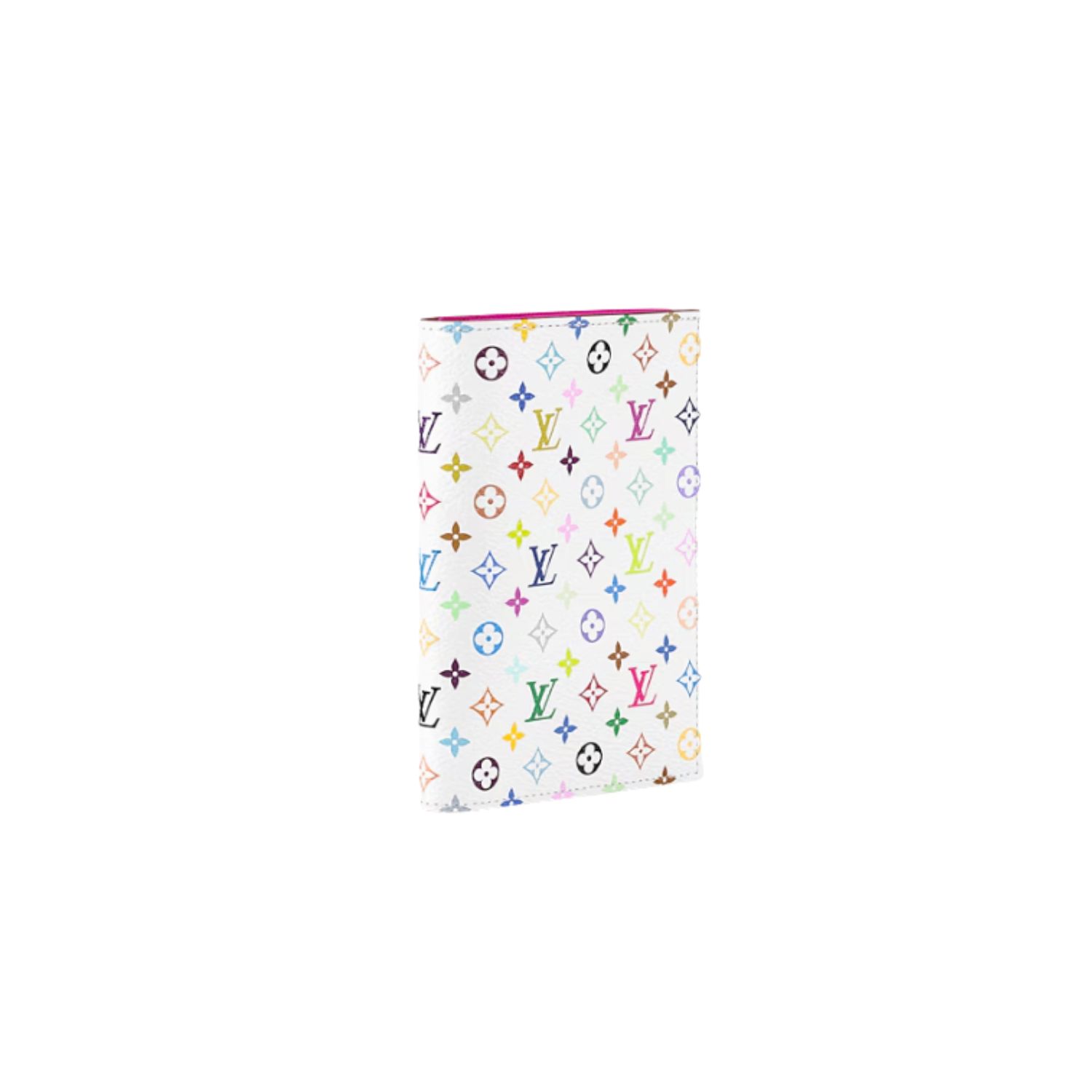 L0vis Vvtt0n LV x TM Passport Cover Multicolore Blanc Wallet For Women 5.5in/14cm – M14178