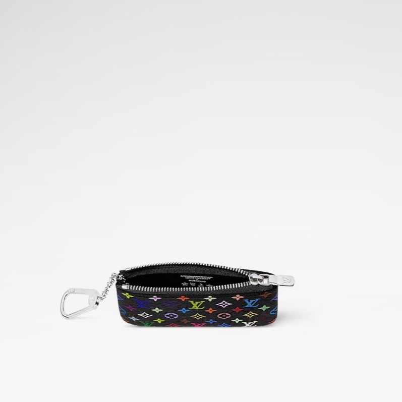 L0vis Vvtt0n LV x TM Key Pouch Multicolore Noir For Women 4.7in/12cm M13664