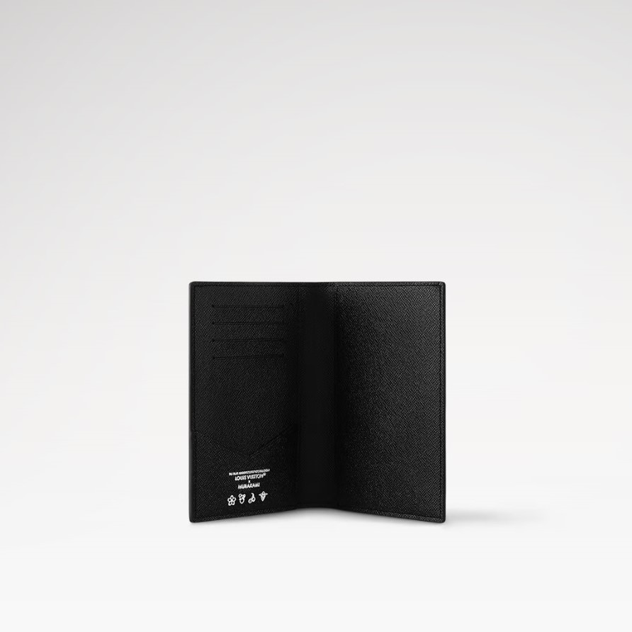 L0vis Vvtt0n LV x TM Passport Cover Multicolore Noir For Women 5.5in/14cm M13414