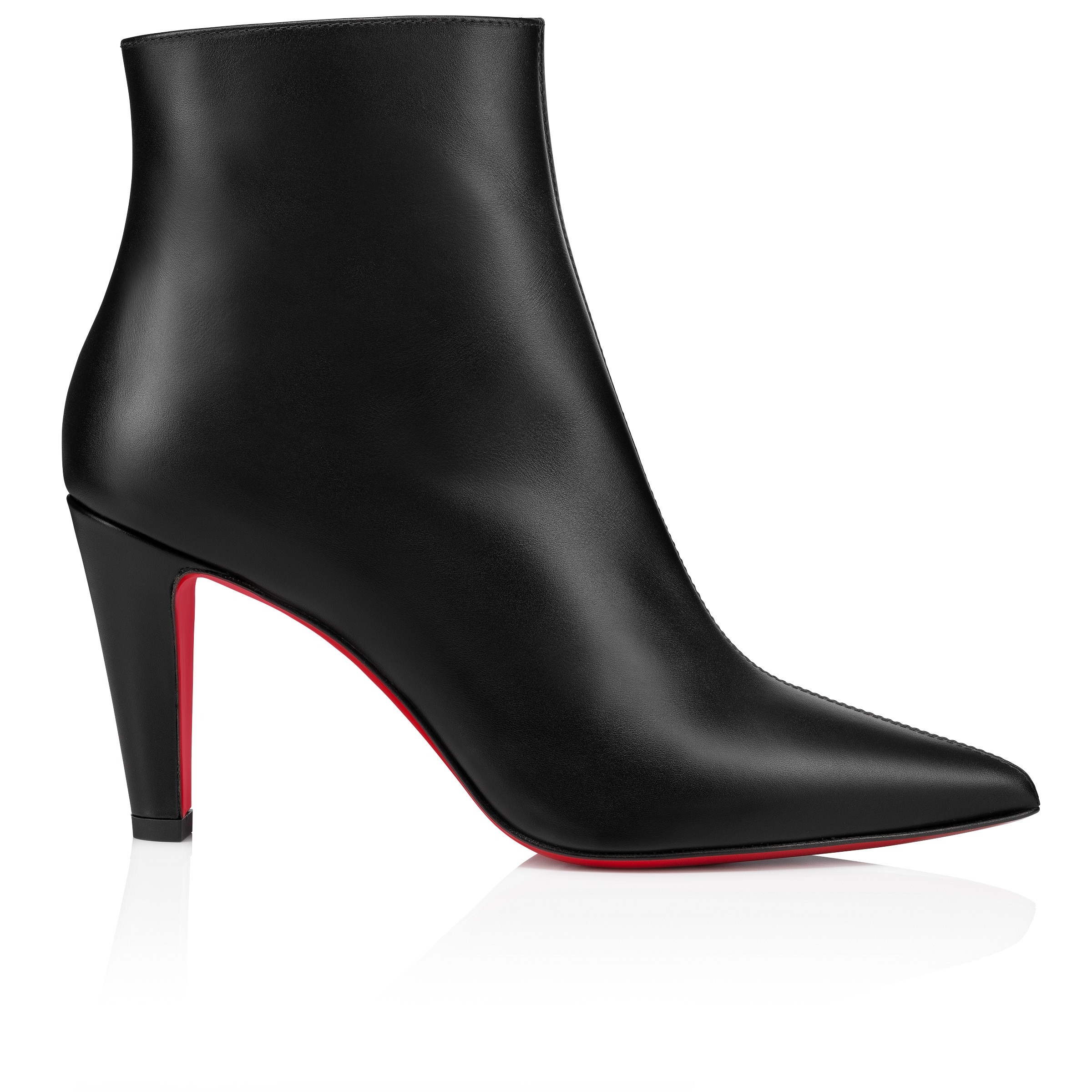 Chr1st1an Louboutin Vibella Booty Boots Black For Women 85mm 1250542BK01