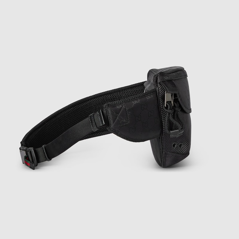 Gvc*1 Small GG Belt Bag Black For Men 12.6in/32cm ‎804262 FAD76 1047