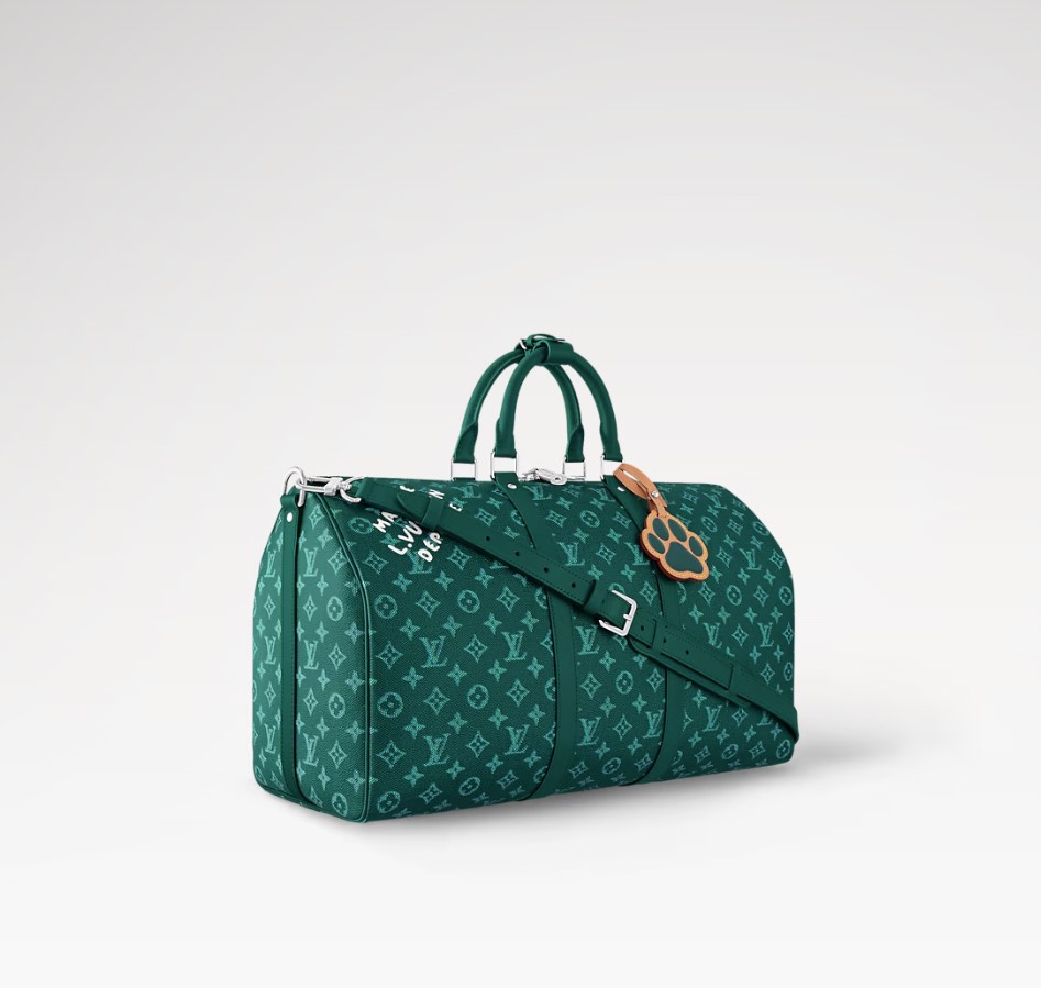 L0vis Vvtt0n Keepall Bandoulière 50 Green 19.7in/50cm M12687