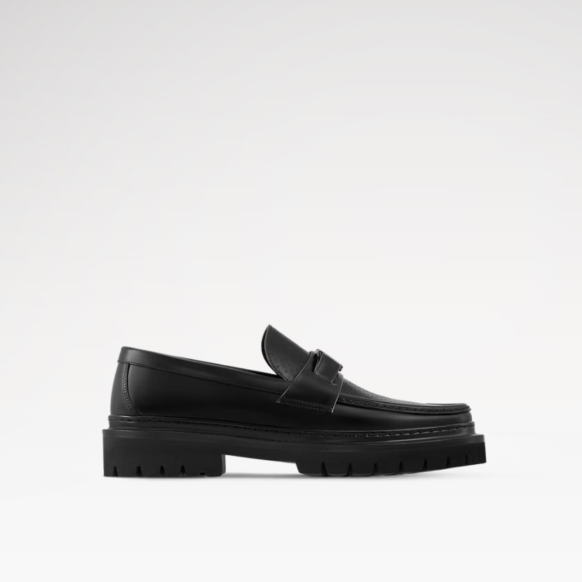 L0vis Vvtt0n Major Loafer Black For Men 1AHRF8