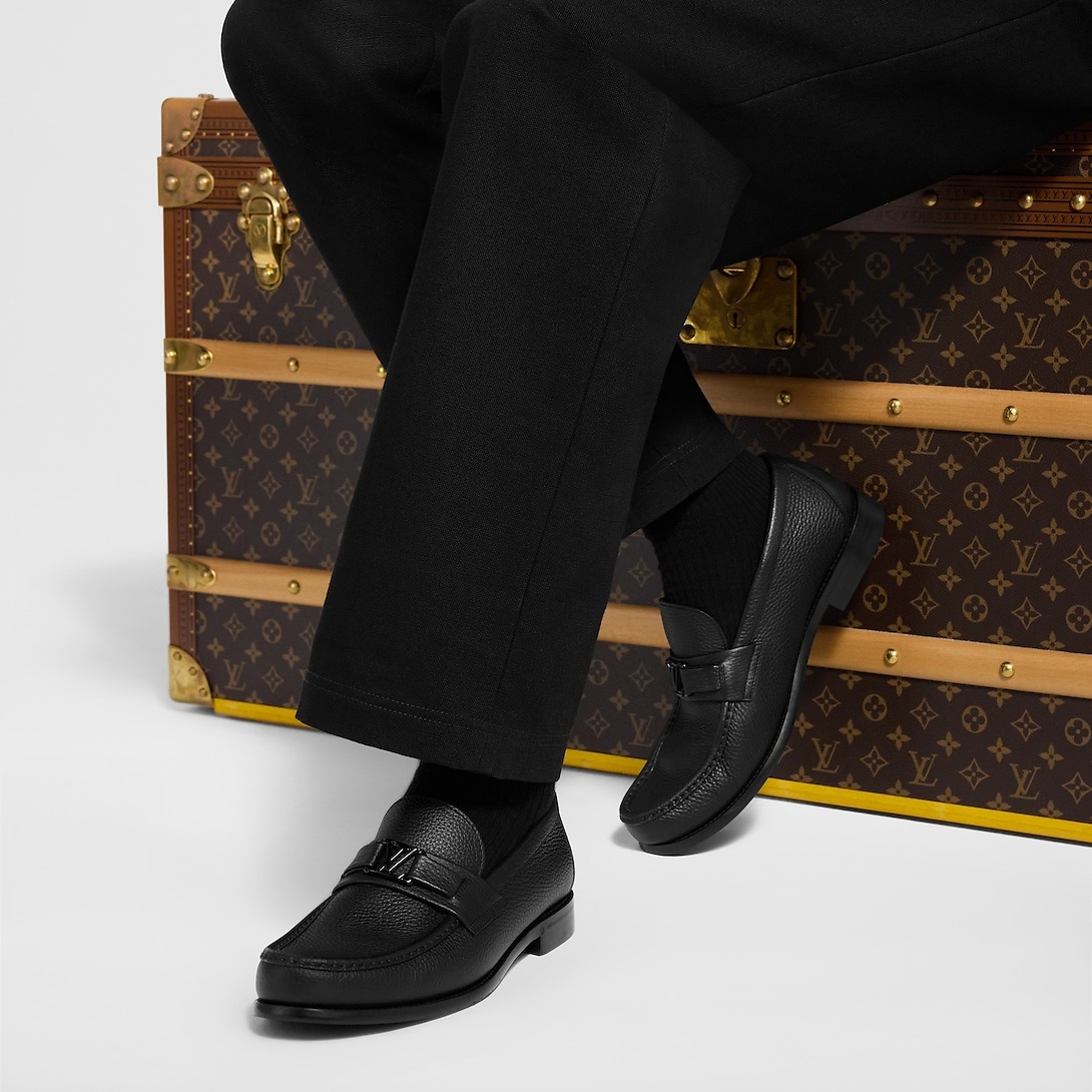 L0vis Vvtt0n Major Loafer Black For Men 1AH771