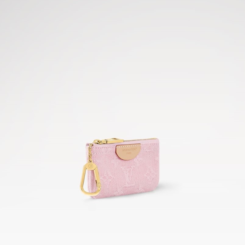 L0vis Vvtt0n Key Pouch Washed Pink For Women 4.7in/12cm M13208