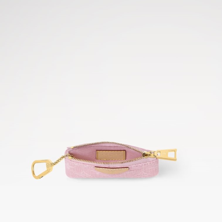 L0vis Vvtt0n Key Pouch Washed Pink For Women 4.7in/12cm M13208