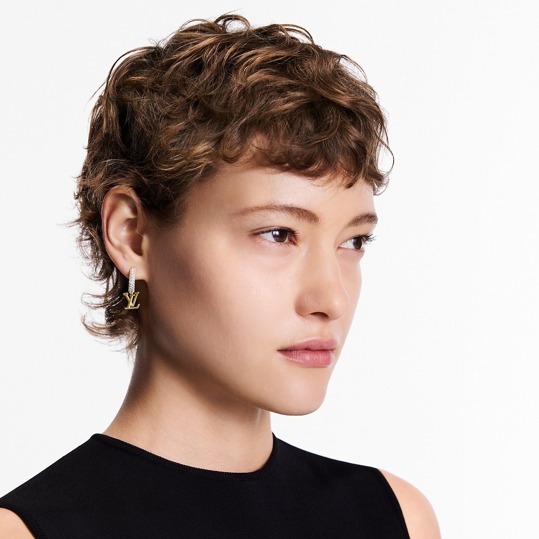 L0vis Vvtt0n Iconic Earrings Gold-Toned For Women – M01732