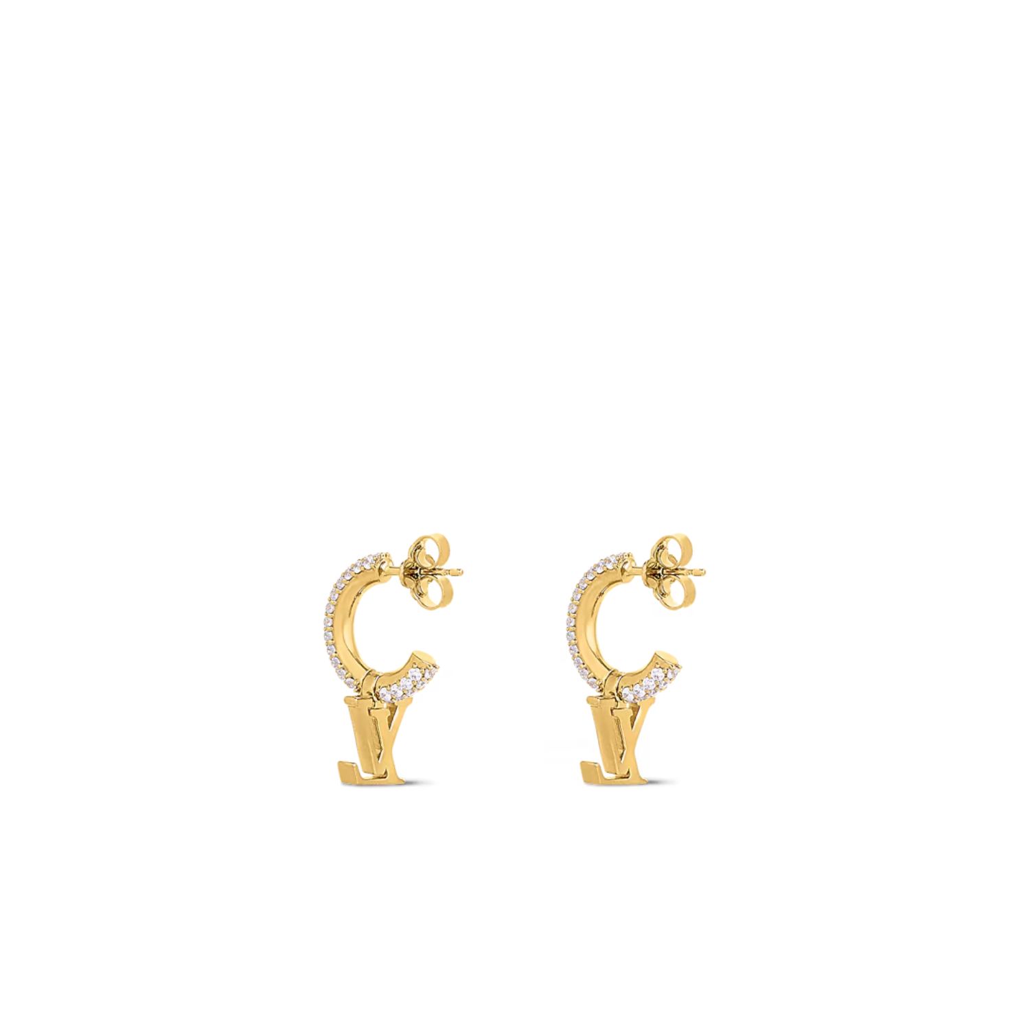 L0vis Vvtt0n Iconic Earrings Gold-Toned For Women – M01732