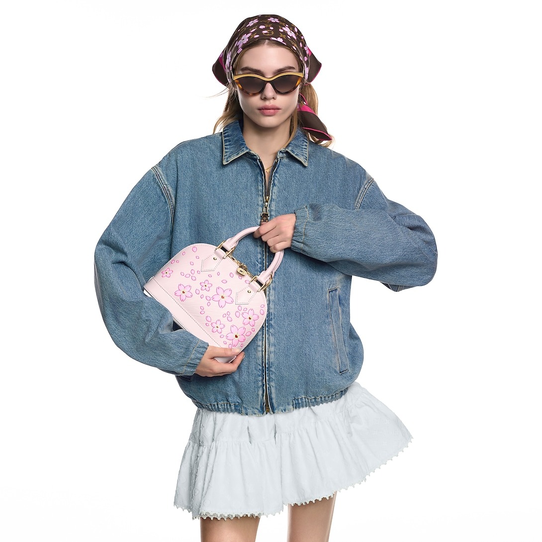 [True-to-ORIGINAL] L0vis Vvtt0n LV x TM Alma BB Pink For Women 23.5cm/9.3in – M13104