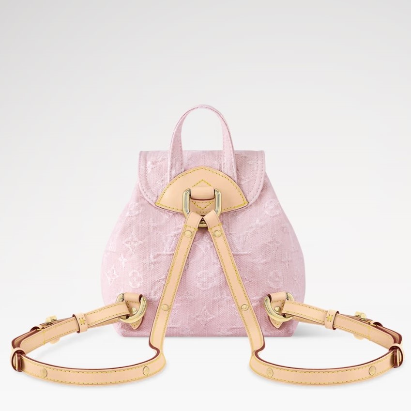 L0vis Vvtt0n Venice Backpack Washed Pink For Women 9.4in/24cm M13031