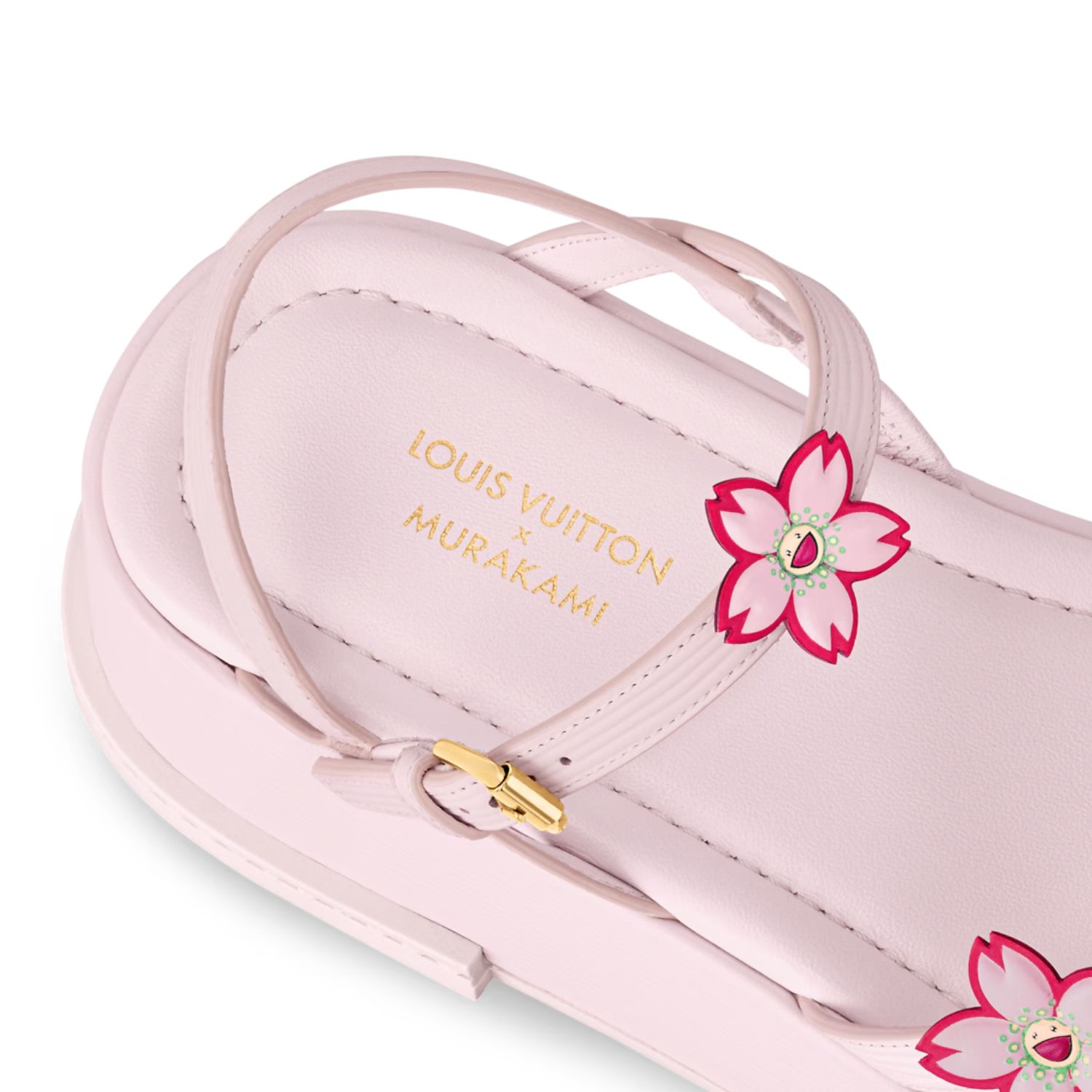 L0vis Vvtt0n LV x TM Maya Platform Sandal Light Pink For Women – 1AGWO2