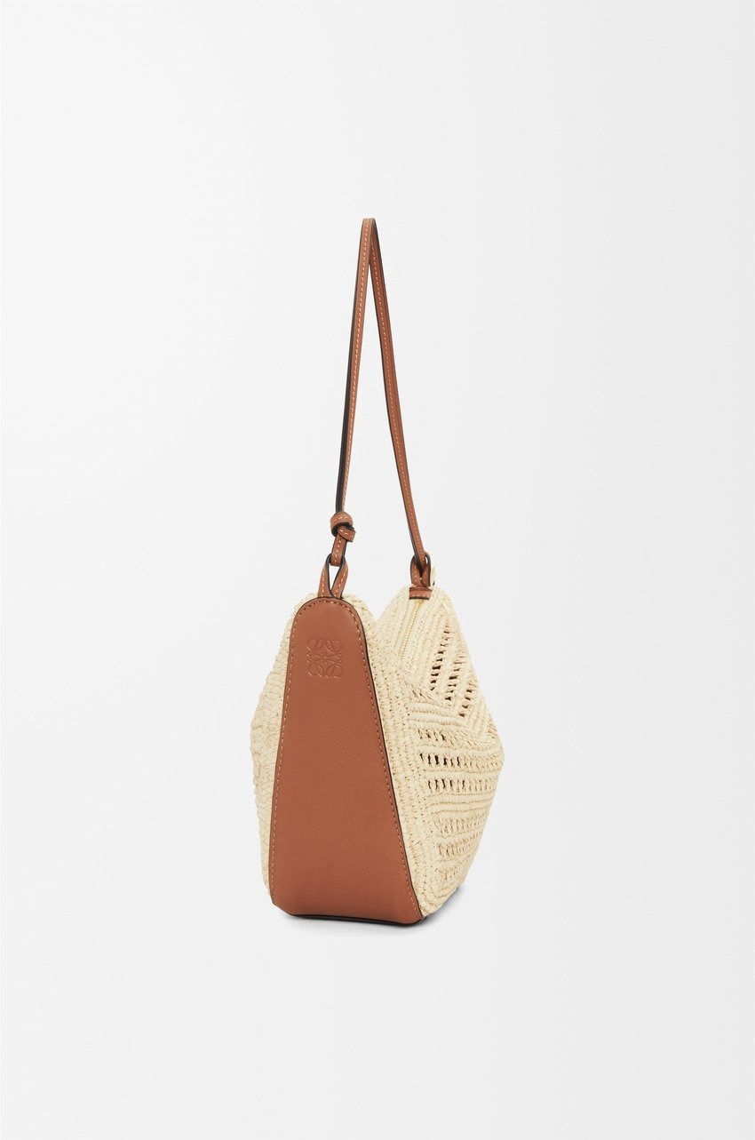 L0ew* Mini Hammock Hobo Raffia Natural For Women 17cm/6.7in – A538G13X09