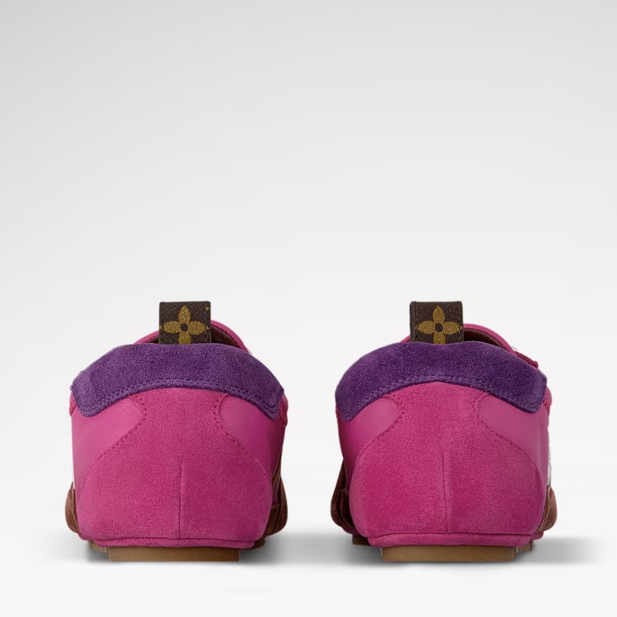 L0vis Vvtt0n LV Sneakerina Fuchsia Pink For Women 1AHNEE