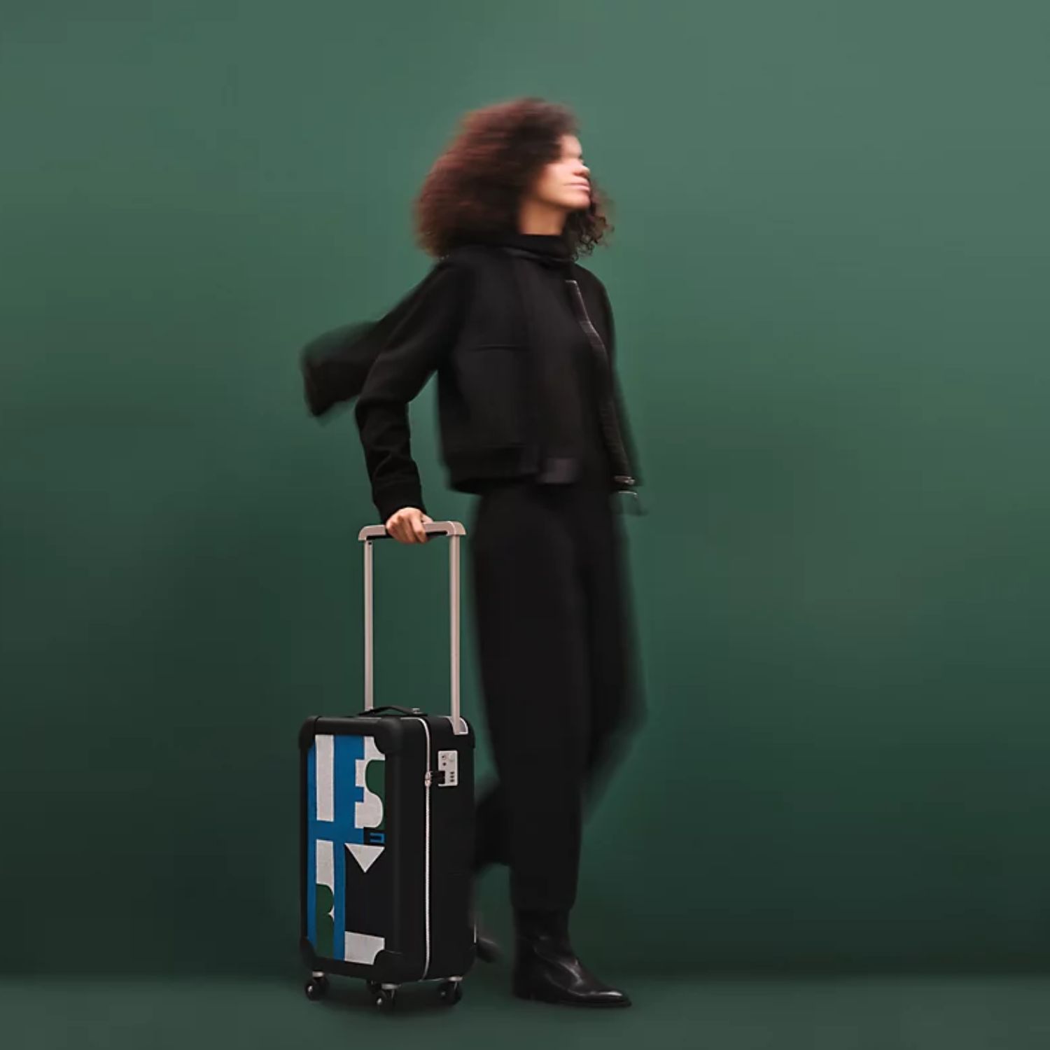 H**me5 R.M.S Cabin Suitcase Blue Noir 57cm/22in – H087170CMAC