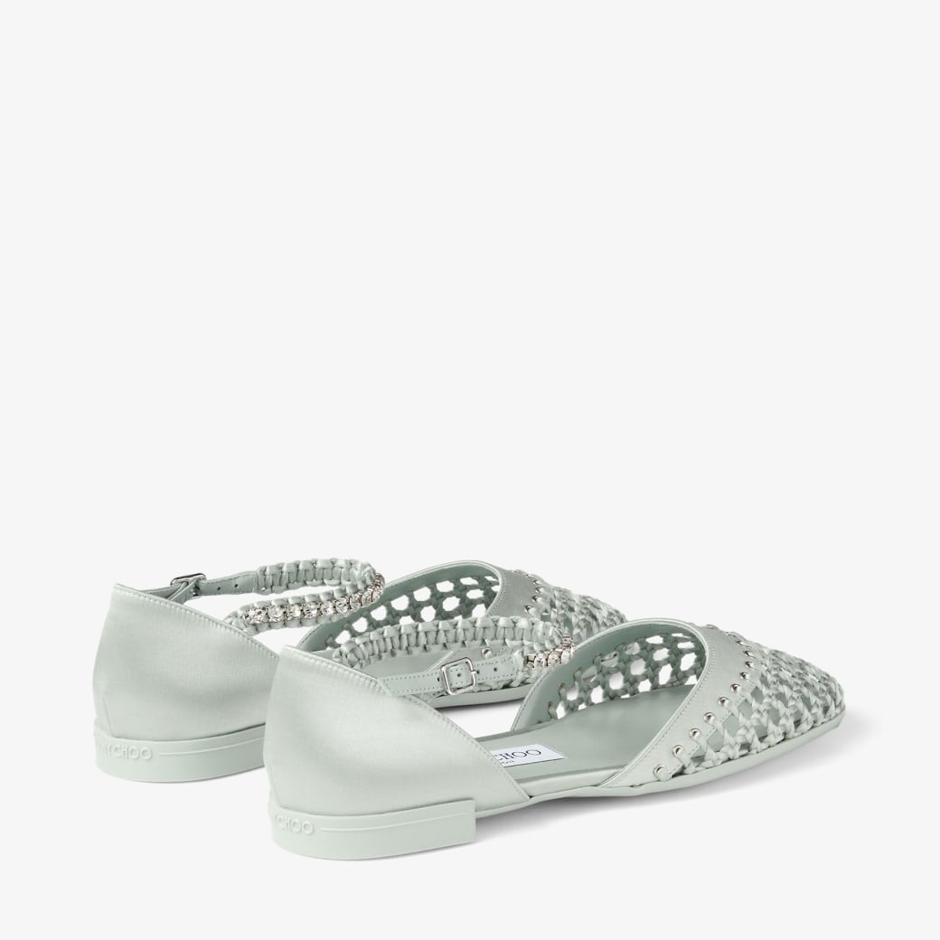 J1m*y Ch00 Dila Ballerina Light Verde For Women DILABALLERINAHDJ