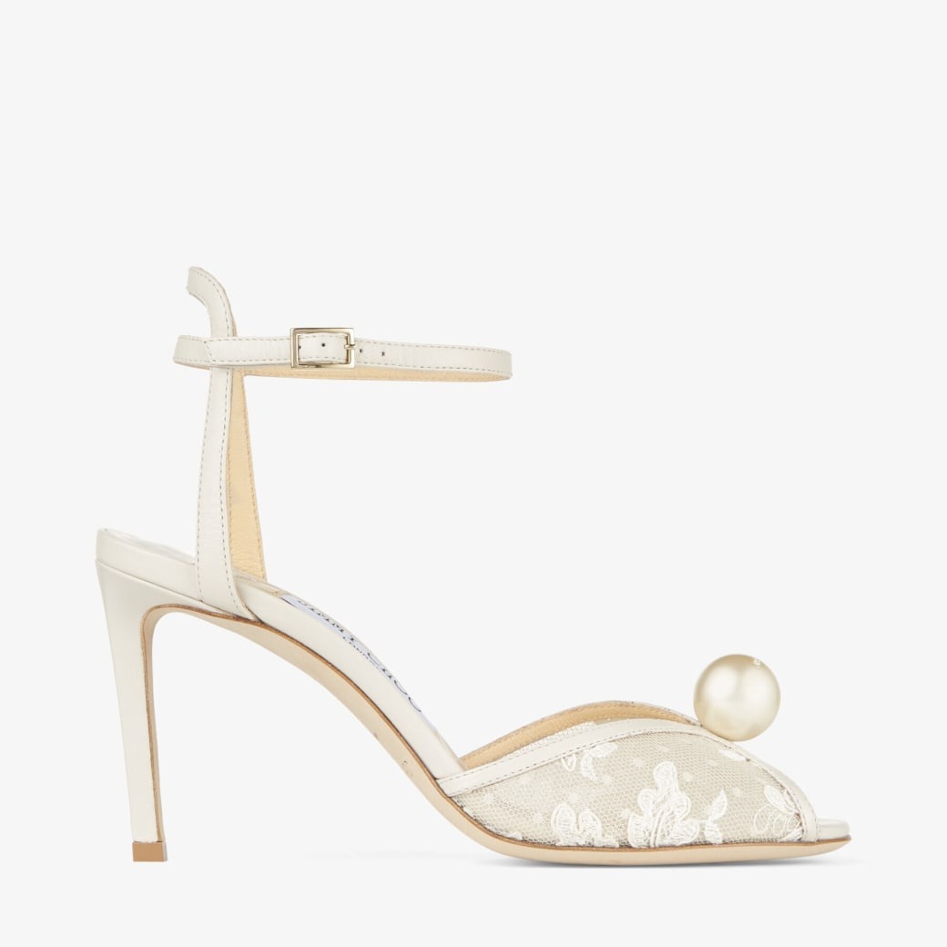 J1m*y Ch00 Sacora 85 Ivory/White For Women SACORA85FXW